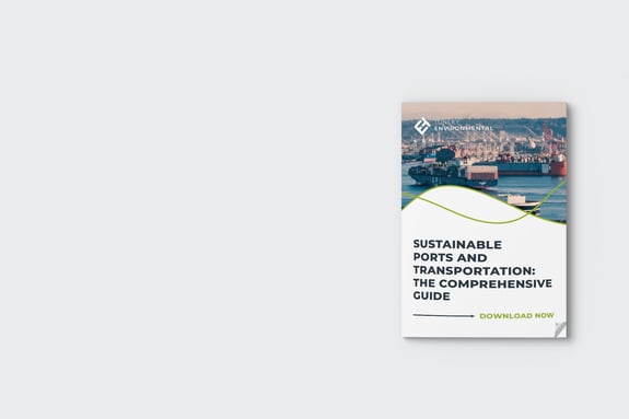 Ports and Transportation Mockup Brochure