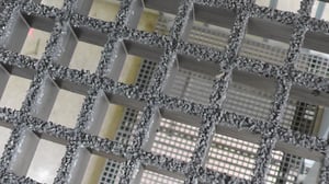 Mouldede grated product GRP safety